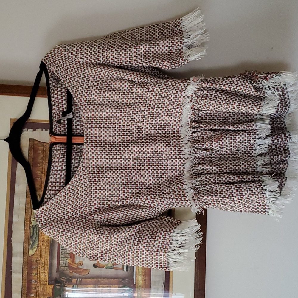 Sz 6 NWT $795 Frederick Anderson top